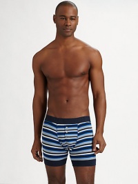 A true wardrobe essential, rendered in soft cotton with a hint of stretch, finished with signature logo stripe detail.Logo waistbandButton fly94% cotton/6% elastaneMachine washImported A true wardrobe essential, rendered in soft cotton with a hint of stretch, finished with signature logo stripe detail.Logo waistbandButton fly94% cotton/6% elastaneMachine washImported