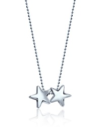 What's your sign? This beautifully rendered Twin Stars pendant necklace will help your stars align in polished sterling silver.