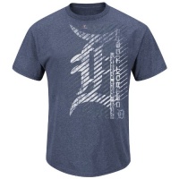MLB Detroit Tigers Batting Champion T-Shirt, Navy Heather MLB Detroit Tigers Batting Champion T-Shirt, Navy Heather