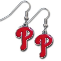MLB Philadelphia Phillies Dangle Earrings MLB Philadelphia Phillies Dangle Earrings