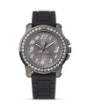 Bold and black. Juicy Couture's Pedigree Jelly Watch is a timely piece for the city girl.