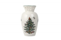 Spode Christmas Tree Pierced Bud Vase, 5-Inch, Set of 2 Spode Christmas Tree Pierced Bud Vase, 5-Inch, Set of 2