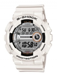 Casio Men's GD110-7 G-Shock White Resin 60 Lap Digital Sport Watch