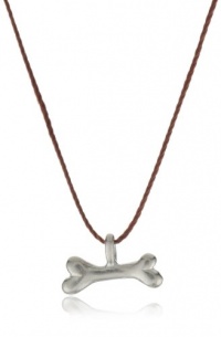 Dogeared Jewels and Gifts Make A Wish In Dogs We Trust Sterling Silver Dog Bone Pendant Necklace, 16 Dogeared Jewels and Gifts Make A Wish In Dogs We Trust Sterling Silver Dog Bone Pendant Necklace, 16