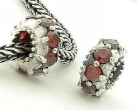 925 Sterling Silver Garnet Tourmaline Czech Crystal CZ January Birthstone Charms/beads for Pandora, Biagi, Chamilia, Troll and More Bracelets 925 Sterling Silver Garnet Tourmaline Czech Crystal CZ January Birthstone Charms/beads for Pandora, Biagi, Chamilia, Troll and More Bracelets