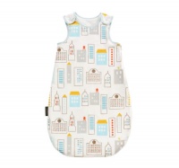 DwellStudio Night Sack, Skyline Light Blue DwellStudio Night Sack, Skyline Light Blue