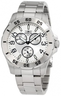 Invicta Men's 1441 Silver Dial Stainless-Steel Watch Invicta Men's 1441 Silver Dial Stainless-Steel Watch