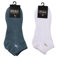 4 PACK: Mens Polo By Ralph Lauren Ultra Soft Athletic Cotton Socks - Multicolor (Size: One size)