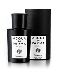 The purest expression of Colonia. Refined and elegant, this Eau de Cologne from Acqua di Parma is hand crafted in the same tradition as the original and iconic Colonia, which since 1916 has represented the essence of Italian luxury and style. Colonia Essenza is a citrus woody fragrance which highlights the finest and purest essences used in fragrance making today. Notes: Bergamot, Lemon, Mandarin, Orange, Grapefruit, Petit grain, Neroli, Rosemary, Clove, Lilly of the Valley, Rose Accord, Jasmine Accord, Patchouli, Vetiver, White Musk, Amber. The purest expression of Colonia. Refined and elegant, this Eau de Cologne from Acqua di Parma is hand crafted in the same tradition as the original and iconic Colonia, which since 1916 has represented the essence of Italian luxury and style. Colonia Essenza is a citrus woody fragrance which highlights the finest and purest essences used in fragrance making today. Notes: Bergamot, Lemon, Mandarin, Orange, Grapefruit, Petit grain, Neroli, Rosemary, Clove, Lilly of the Valley, Rose Accord, Jasmine Accord, Patchouli, Vetiver, White Musk, Amber.