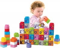 Fisher-Price Little People Builders Stack 'n Learn Alphabet Blocks