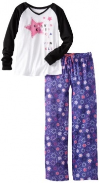 Calvin Klein Girls 7-16 Sleep Two Pack Set Calvin Klein Girls 7-16 Sleep Two Pack Set