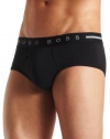 HUGO BOSS Men's Original Pure Cotton Rib Traditional Brief