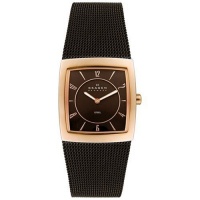Skagen Women's 563XSRM Steel Collection Brown Mesh Bracelet Watch Skagen Women's 563XSRM Steel Collection Brown Mesh Bracelet Watch