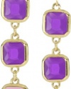 Kate Spade New York Frame Of Mind African Violet Lilac Linear Earrings