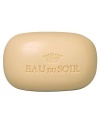 Prolonging the voluptuous aura of Eau du Soir, this perfumed soap intensifies the Eau de Parfum's floral-chypre notes: Its fine-textured, creamy lather perfectly cleanses the skin and leaves it feeling fresh and soft. The fine, compact paste and high fragrance concentration ensure maximum product life span. 3.5 oz. 