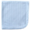 Hudson Baby Organic Receiving Blanket, Blue