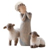 DEMDACO Willow Tree Figurine, Little Shepherdess
