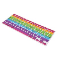 HDE® Rainbow Keyboard Skin fits Apple Macbook & Macbook Pro 13 15 17 HDE® Rainbow Keyboard Skin fits Apple Macbook & Macbook Pro 13 15 17