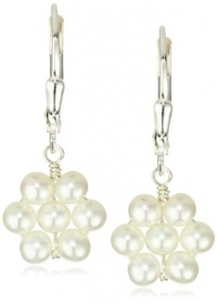 Wasabi by Jill Pearson Gohan Tiny Pearl Flower Earrings