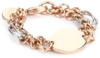 1AR by UnoAerre 18k Rose Gold Plated Enamel and Mother-Of-Pearl Bracelet 1AR by UnoAerre 18k Rose Gold Plated Enamel and Mother-Of-Pearl Bracelet