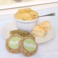These pies come in many varieties in the South but, we think Vera's is the best! The chicken and vegetable filling goes perfectly with the crispy pie crust. These pies come in many varieties in the South but, we think Vera's is the best! The chicken and vegetable filling goes perfectly with the crispy pie crust.