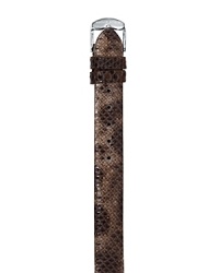 This luxe python watch strap is the perfect finish to a Philip Stein watch head. This luxe python watch strap is the perfect finish to a Philip Stein watch head.