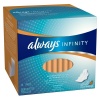 Always Infinity Overnight With Wings, Unscented Pads 14 Count (Pack of 4)