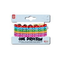 (3x4) One Direction Gummy Bracelets (3x4) One Direction Gummy Bracelets
