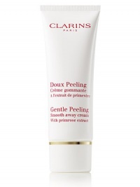 Gentle exfoliating cream that promotes radiant skin. Eliminates dead cells without microbeads while boosting skin vitality. Absorbs impurities with natural clay. Allergy tested. 1.7 oz. Gentle exfoliating cream that promotes radiant skin. Eliminates dead cells without microbeads while boosting skin vitality. Absorbs impurities with natural clay. Allergy tested. 1.7 oz.