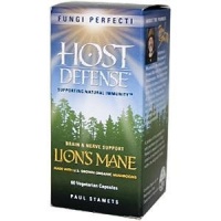Fungi Perfecti Host Defense Lion's Mane Capsules, 60 Vegetarian Capsules Fungi Perfecti Host Defense Lion's Mane Capsules, 60 Vegetarian Capsules