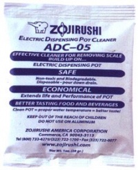 Zojirushi ADC-05 Electric Dispensing Pot Cleaner 1 Oz.(28 gr.)