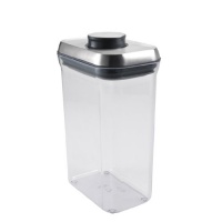 OXO SteeL POP 2-1/2-Quart Rectangle Container OXO SteeL POP 2-1/2-Quart Rectangle Container
