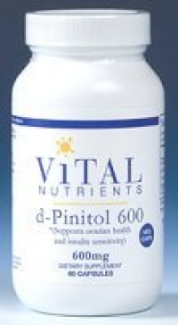 Vital Nutrients d-Pinitol 600 mg 60 Vegetarian Capsules Vital Nutrients d-Pinitol 600 mg 60 Vegetarian Capsules