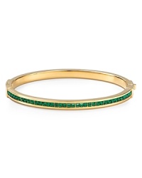 A slim Michael Kors bangle is perfect for dressing up, or staying casual, crafted in plated metal with inset crystal stones. A slim Michael Kors bangle is perfect for dressing up, or staying casual, crafted in plated metal with inset crystal stones.
