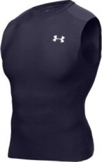 Men's HeatGear® Sleeveless T Tops by Under Armour - Navy, Large Men's HeatGear® Sleeveless T Tops by Under Armour - Navy, Large