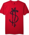 Makin' it rain. This graphic t-shirt from DC Shoes lets you cash in on hip casual style.