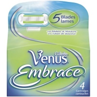Gillette Venus Embrace Womens Razor Refill Cartridges, 4-Count Gillette Venus Embrace Womens Razor Refill Cartridges, 4-Count