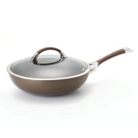 Circulon Symmetry Chocolate Hard Anodized 12 Covered Stir Fry Ultimate Pan Circulon Symmetry Chocolate Hard Anodized 12 Covered Stir Fry Ultimate Pan