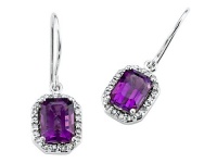 Genuine Amethyst Earrings by Effy Collection® LIFETIME WARRANTY Genuine Amethyst Earrings by Effy Collection® LIFETIME WARRANTY