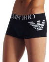 Emporio Armani Men's Eagle Trunk, Black, Small