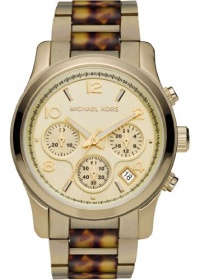 Michael Kors Runway Tortoiseshell Chronograph Women's Watch - MK5659 Michael Kors Runway Tortoiseshell Chronograph Women's Watch - MK5659
