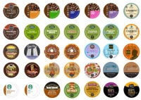 Crazy Cups Medium Roast Sampler, Single-cup coffee pack sampler for Keurig K-Cup Brewers (Pack of 35) Crazy Cups Medium Roast Sampler, Single-cup coffee pack sampler for Keurig K-Cup Brewers (Pack of 35)