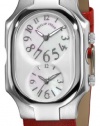 Philip Stein Women's 2-F-FSMOP-CPR Signature Red Pashima Pearl Strap Watch