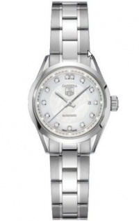 TAG Heuer Women's WV2411.BA0793 Carrera Diamond Accented Automatic Watch TAG Heuer Women's WV2411.BA0793 Carrera Diamond Accented Automatic Watch