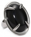 Vince Camuto Hematite Cocktail Ring, Size 7