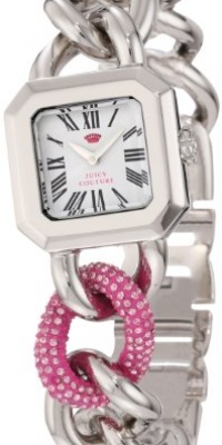 Juicy Couture Women's 1901019 J.G. Chain Link Bracelet Watch Juicy Couture Women's 1901019 J.G. Chain Link Bracelet Watch