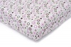 Carter's Easy-Fit Quilted Playard Fitted Sheet, Pink Circles