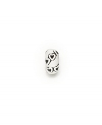 Multiple hearts decorate the sterling silver spacer, for a sweet look. Donatella is a playful collection of charm bracelets and necklaces that can be personalized to suit your style! Available exclusively at Macy's. Multiple hearts decorate the sterling silver spacer, for a sweet look. Donatella is a playful collection of charm bracelets and necklaces that can be personalized to suit your style! Available exclusively at Macy's.