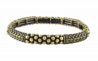 Stretch Bracelet - Antique Gold Tone Metal & Crystal Stones ~ Olive Green (FB71) Stretch Bracelet - Antique Gold Tone Metal & Crystal Stones ~ Olive Green (FB71)