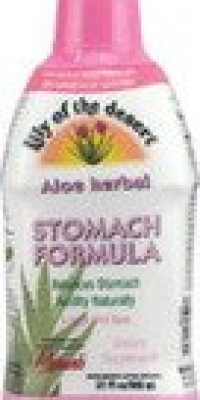 Lily Of The Desert Organic Aloe Vera Gel Herbal Stomach Formula 32 oz Lily Of The Desert Organic Aloe Vera Gel Herbal Stomach Formula 32 oz